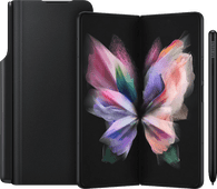 Samsung Galaxy Z Fold 3 256GB Zwart 5G + Samsung Note Pack Book Case Zwart met S Pen Opvouwbare Samsung smartphone