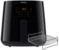 Philips Airfryer XL HD9270/96 + Frying Rack Airfryer with baking programs