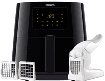 Philips Airfryer XL HD9270/90 + Frietsnijder Philips Essential airfryer