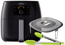 Philips Avance Airfryer XXL HD9650/90 Zwart + Snackkit Friteuse kopen?