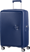 American Tourister Soundbox Expandable Spinner 67cm Midnight Navy American Tourister Soundbox