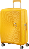 American Tourister Soundbox Expandable Spinner 67cm Golden Yellow American Tourister Soundbox