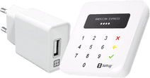 SumUp Air Contactloos Pinapparaat + XtremeMac Oplader 12W Wit Mobiele pinautomaat
