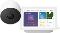 Coolblue Google Nest Cam + Google Nest Hub 2 aanbieding