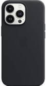 Apple iPhone 13 Pro Back Cover met MagSafe Leer Middernacht Originele Apple iPhone Back Cover