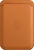 Apple Leather Card Wallet for iPhone with MagSafe Golden Brown Card wallet