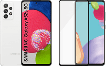Coolblue Samsung Galaxy A52s 128GB Wit 5G + PanzerGlass Screenprotector Glas aanbieding