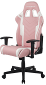 DXRacer PRINCE P132-PW Gaming Chair - Roze/Wit DXRacer gaming stoel