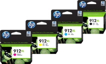 HP 912XL Cartridge Combo Pack Cartridge voor Hp printer