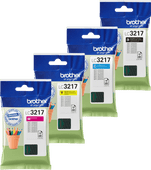 Brother LC-3217 Cartridge Combo Pack Cartridge for Brother printer