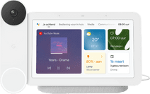 Google Nest Doorbell Battery + Google Nest Hub 2 Chalk Slimme deurbel met abonnement