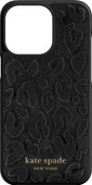 Kate Spade Leopard Flocked Wrap Case Apple iPhone 13 Pro Back Cover Kate Spade hoesje