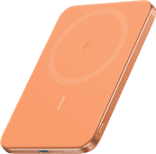 Anker Nano MagGo Draadloze Powerbank met MagSafe en Qi2 5.000 mAh Oranje Outdoor powerbank