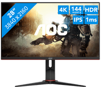 AOC U28G2XU/BK 28 inch monitor