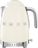 SMEG KLF04CREU Cream Electric kettle with adjustable temperature