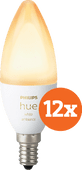 Philips Hue White Ambiance E14 12-Pack Philips Hue White Ambiance smart lamp