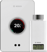 Coolblue Bosch EasyControl CT200 wit + Bosch EasyControl Smart Radiator Thermostat RT10-RF aanbieding