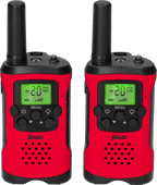 Alecto FR115RD 2-delige set Rood Speelgoed walkie talkie