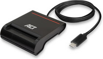 ACT USB C Smart Card ID reader Geheugenkaartlezer