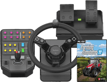 Saitek Farm Sim Controller + Farming Simulator 22 PC Logitech G racestuur