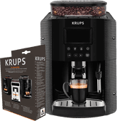 Krups EA8150 Zwart + Onderhoudskit Krups espresso volautomaat