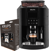 Krups EA8150 Zwart + Onderhoudskit Volautomatische koffiemachine voor espresso en lungo