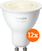 Coolblue Philips Hue White GU10 12-Pack aanbieding