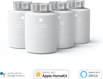 Tado Slimme Radiatorknop uitbreiding 4-Pack OpenTherm compatible thermostaat