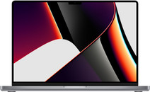 Coolblue Apple MacBook Pro 16" (2021) M1 Max (10 core CPU/24 core GPU) 64GB/2TB Space Gray aanbieding