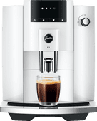 JURA E4 Piano White (EA) Volautomatische koffiemachine voor espresso en lungo