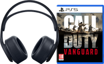 Coolblue Call of Duty Vanguard PS5 versie met Sony Pulse 3D Headset Midnight Black aanbieding