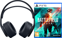Coolblue Battlefield 2042 PS5 versie met Sony Pulse 3D Headset Midnight Black aanbieding
