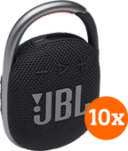 Coolblue JBL Clip 4 zwart 10-pack aanbieding