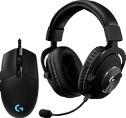 Logitech G Pro X Gaming Headset + Logitech G Pro Hero Gaming Muis Gaming headsets aanbieding