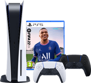 PlayStation 5 + FIFA 22 + Controller PlayStation 5 consoles