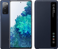 Samsung Galaxy S20 FE 128GB Blauw 5G + Samsung Book Case Blauw Samsung telefoon aanbieding