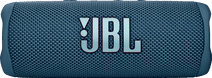 JBL Flip 6 Blue JBL speaker with PartyBoost