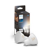Philips Hue White Ambiance GU10 Duo pack Smart lamp met GU10 fitting