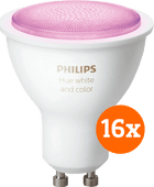 Philips Hue White & Color GU10 16-pack Philips Hue GU10 White & Color