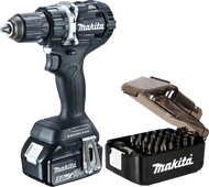 Makita DDF484RTEB + 31-piece Screw Bit Set Makita drill