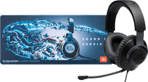 JBL Quantum 100 Zwart + JBL muismat JBL gaming headset