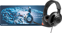 JBL Quantum 200 Zwart + JBL muismat JBL gaming headset