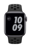 Apple Watch Nike SE 40mm Space Gray Aluminium Zwarte Sportband Apple Watch Nike