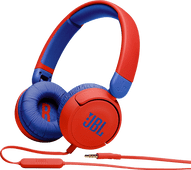 JBL JR310 Red wired headphones