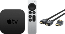 Apple TV 4K (2021) 32GB + BlueBuilt HDMI 2.1 Kabel Mediaspeler voor Netflix