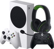 Coolblue Xbox Series S + Razer Kaira Gaming Headset + PDP Bedrade Controller aanbieding