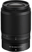 Nikon NIKKOR Z DX 50-250mm f/4.5-6.3 Top 10 best verkochte lenzen