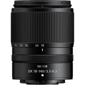 Nikon NIKKOR Z DX 18-140mm f/3.5-6.3 VR Lenzen voor Nikon systeemcamera