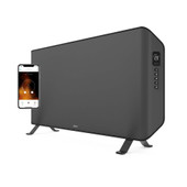 Duux Edge Smart Convector 2000W Gray Electric heater for the campsite