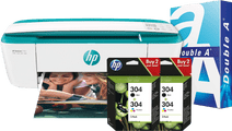 HP Deskjet 3762 + 2 sets extra inkt + 500 vellen A4 papier Basis printer voor thuis